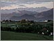 Fond d'écran - Le jour se lève sur le balcon des Pyrénées - Saint Vincent · © stockli