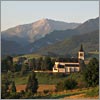 Août 29 · L'église Saint Martin et le Pic du Gabizos - Asson · © stockli