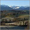 Janvier 13  ·  Lever de soleil sur le Piémont - Haut de Bosdarros  ·  © stockli