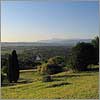 Juillet 07 · Panorama sur la plaine de Nay - Baliros · © stockli