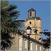 Juillet 26 · L'usine Berchon et l"église Saint Vincent - Nay · © stockli