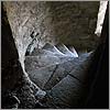 Octobre 41 · L'escalier du Donjon - Eglise Saint Vincent - Nay · © stockli